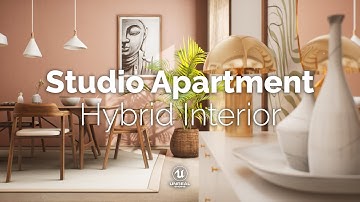 Studio Apartment - GPU Lightmass with RTX reflection - Unreal Engine 4.26