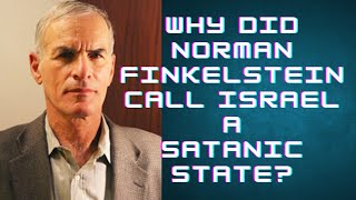 Israeli Settlers Destroy Gaza Aid - Norman Finkelstein calls Israel a satanic state!!