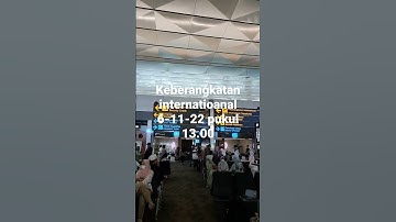 Update terminal 3 keberangkatan Internasional Soekarno Hatta terkini #shorts