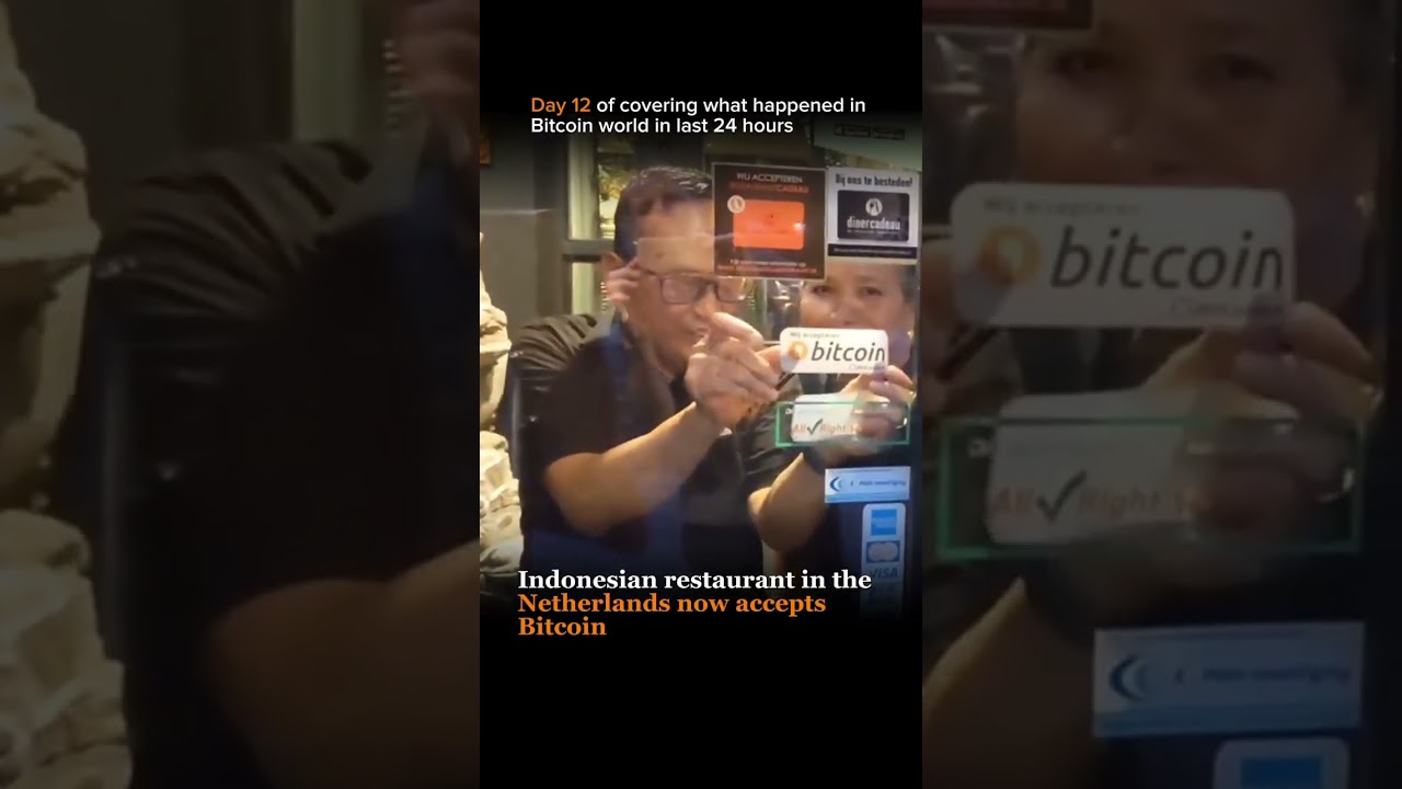 🇮🇩 Indonesian restaurant in the Netherlands now accepts 