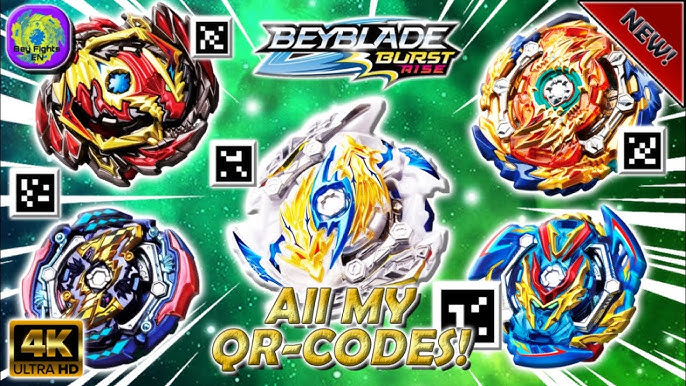 ALL NEW Valtyrek QR Codes - BEYBLADE BURST RISE APP, By BeybladeBlaster