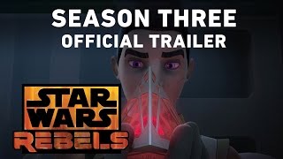 Star Wars Rebels Season Three Trailer (Official)(Get your first look at the new season of Star Wars Rebels, featuring the return of characters both new and familiar from both sides of the rebellion. Star Wars ..., 2016-07-16T16:00:03.000Z)