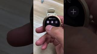 DM76 GPS Smart Watch Waterproof Round AMOLED Display Watch Sports Heart Rate Monitor for Ladies Men