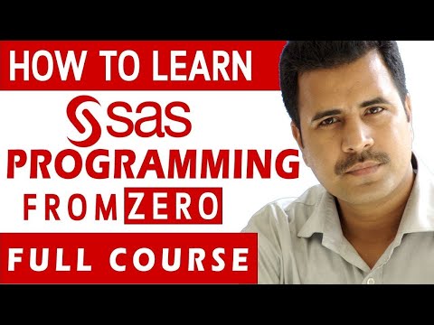 How to Learn SAS Programming from ZERO | SAS Programming Beginner Tutorial | Full course