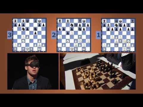[FULL VERSION] Magnus Carlsen Blind & Timed Chess Simul at the Sohn Conference in NYC