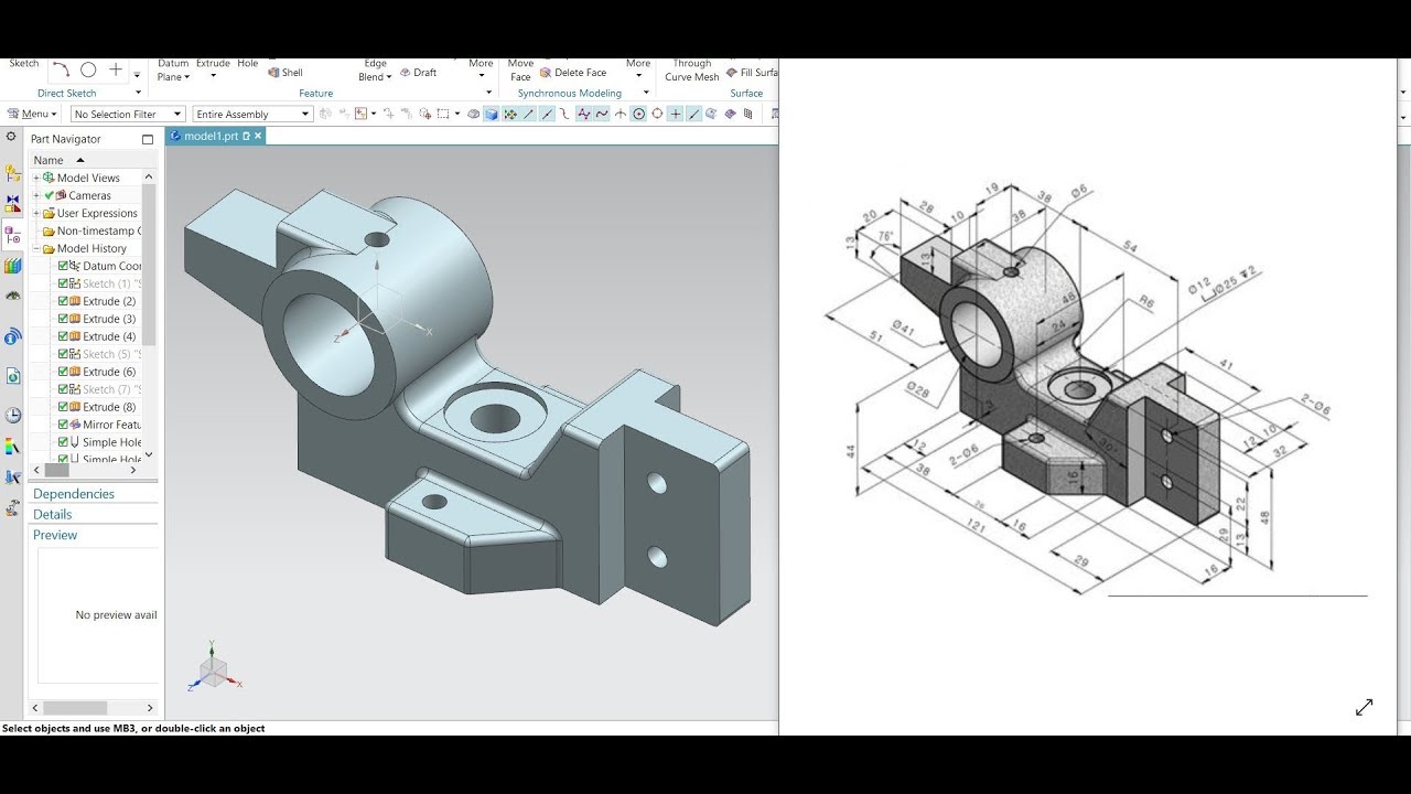 Hướng dẫn NX 12 #1 | Thiết kế mô hình 3D cơ bản: Từ những bước cơ bản đến những kỹ thuật chuyên sâu, bài hướng dẫn NX 12 #1 của chúng tôi sẽ giúp bạn tạo ra những mô hình 3D đẹp và chính xác. Bạn sẽ được học từ những nguyên tắc cơ bản đến những mẹo vặt hữu ích để thiết kế mô hình 3D tốt hơn. Hãy cùng theo dõi bài hướng dẫn của chúng tôi để trở thành một chuyên gia thiết kế 3D nhé!