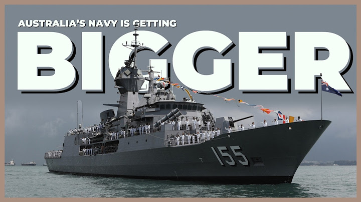Australia Is Building Its Largest Navy Fleet Since WW2!