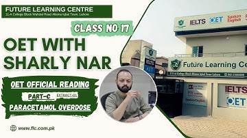 𝙊𝙀𝙏 𝙊𝙛𝙛𝙞𝙘𝙞𝙖𝙡 Reading 𝙏𝙚𝙨𝙩 Part-C (E-1) (Paracetamol Overdose) I OET With @IELTSbyFLC