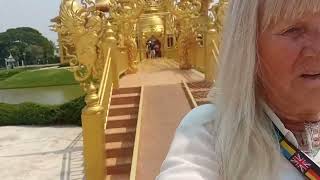 Чианграй Белый Храм часть 10 Ганеши храм золотой  3.05.2024