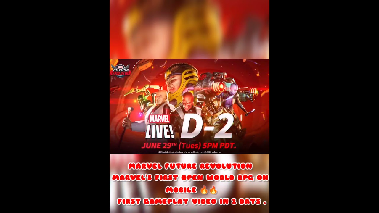 FIRST GAMEPLAY VIDEO AND RELEASE DATE COMING SOON??!! (MARVEL FUTURE REVOLUTION ) 