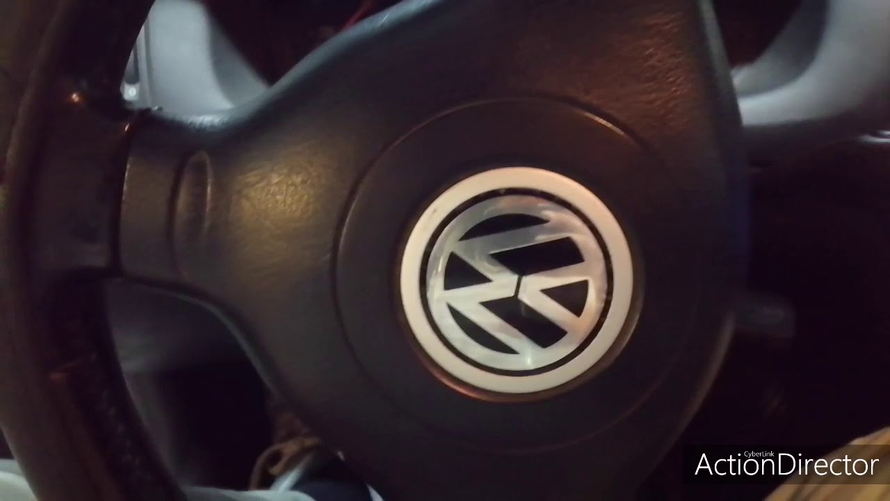Smontaggio airbag Volkswagen golf 4 rimuovere airbag golf mk4 guida