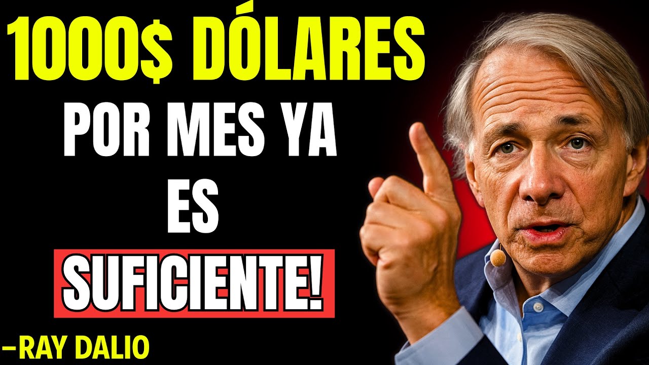 RAY DALIO: La FÓRMULA para CONSTRUIR RIQUEZA con un salario COMÚN (sin HERENCIA ni SUERTE)