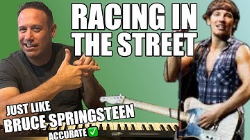 Learn To Play Piano | Racing In The Street - Bruce Springsteen | Accurate Lesson | Easy Tutorial