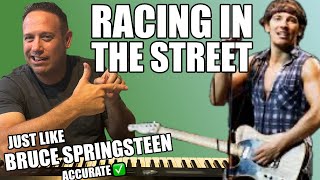 Piano Lesson Racing In The Street Bruce Springsteen Piano Lesson Racing In The Street Bruce Springsteen
