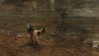 Detalles de El carro de heno de John Constable