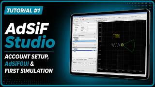 AdSiF Studio Tutorial #1: Account Setup, AdSiFGUI & First Simulation screenshot 2