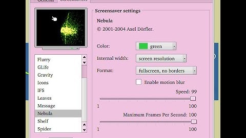 Haiku for new users - How to setup a screensaver?