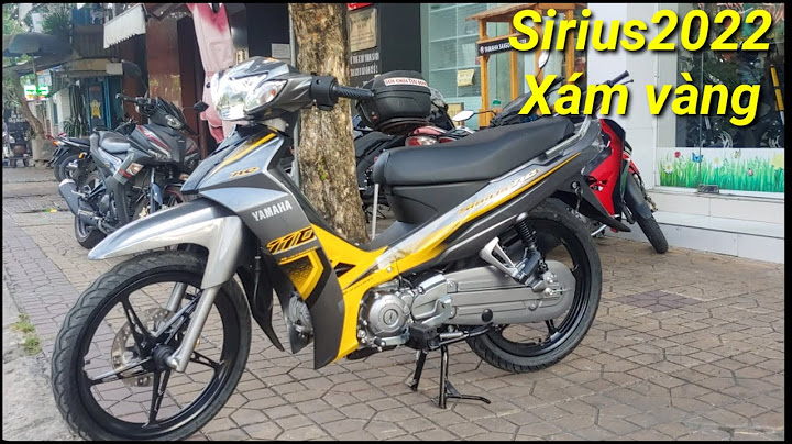 Mẫu xe sirius rc 2022