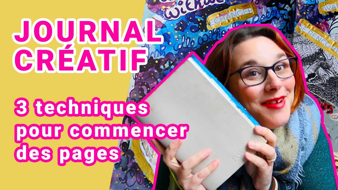 JOURNAL CRÉATIF : Tuto comment débuter ? 👌 Annonce ateliers créatifs en