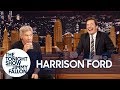 Harrison Ford and Jimmy Sip Glasses of Scotch and Tell Each Other Jokes