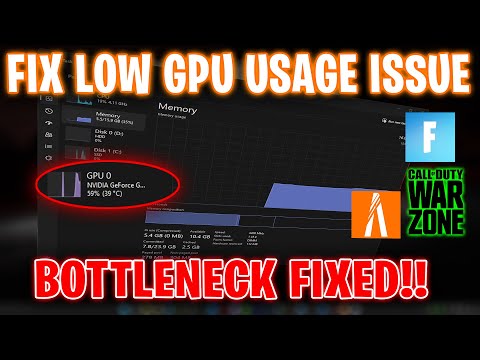 Fix High CPU and Low GPU usage / BottleNeck On Pc & Laptops✅!!