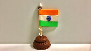 ♥️ Clay with me -how to make Flag of India |Independence /Republic day/ model tutorial craft screenshot 2
