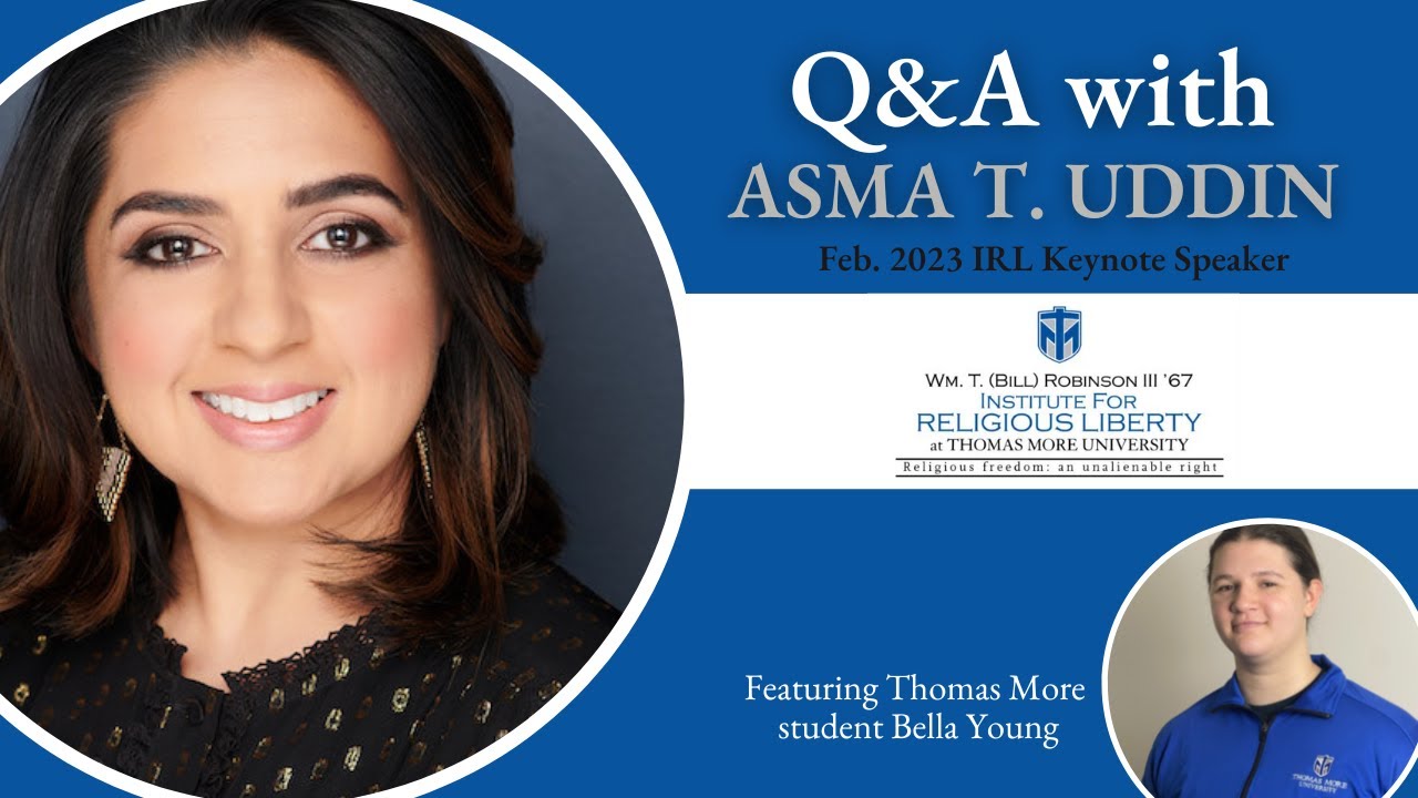 Q&A with IRL Keynote Speaker Asma T. Uddin - YouTube