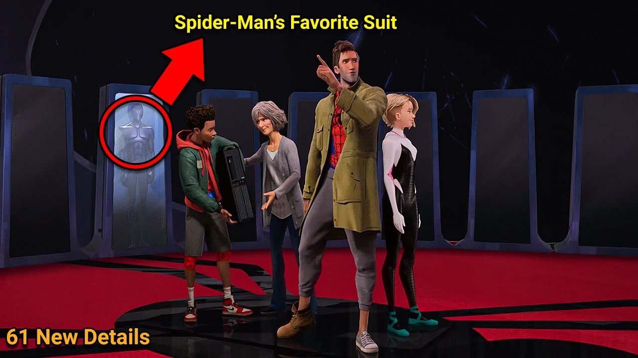 I Watched Spider-Man: Into The Spider-Verse in 0.25x Speed and Here's What  I Found 