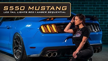 S550 Ford Mustang | Red & Amber Sequential LED Tail lights | Install and Review | Morimoto Lighting