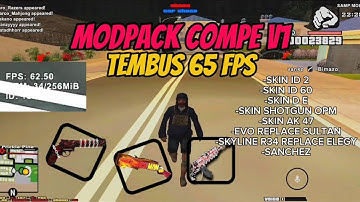 SHARE MODPACK COMPE SAMP MOBILE BOOST FPS BANGET GACOR PARAH ANDROID😱
