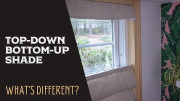 How to make your own top-down bottom-up shades | DIY