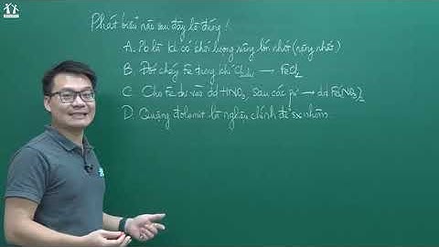 GPPEN2023 [BGHT] Bài giảng chữa câu hỏi vận dung - Thầy Vũ Khắc Ngọc