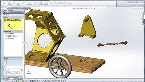 Basic Assembly Techniques, Part 4, Exploded View Configuration, Explode Line Sketch