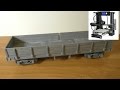 Модель товарного вагона на 3D принтере (Anet A6 Prusa i3)