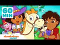 Dora the explorer  compilation de 60 minutes de dora qui sauve des animaux    nickelodeon jr