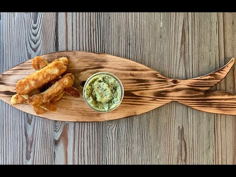 How To Make Crispy Cod Sticks with Avocado Tartar Sauce | Richard Blais | Rachael Ray Show