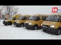 16 новых школьных автобусов отправились в сельские школы области