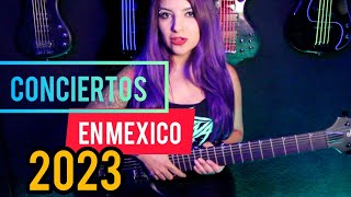 CONCIERTOS DE METAL EN MEXICO PARA ESTE 2023!!!