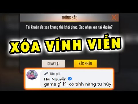 Free Fire - Thực Hư Chức Năng Xóa Tài Khoản Khiến Game Thủ Hoang Mang Tột Độ