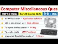 Computer Miscellaneous MCQs 2026 | Special High-Level Series for All Exams 