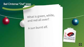 Bad Christmas Dad Jokes - Safe For Office
