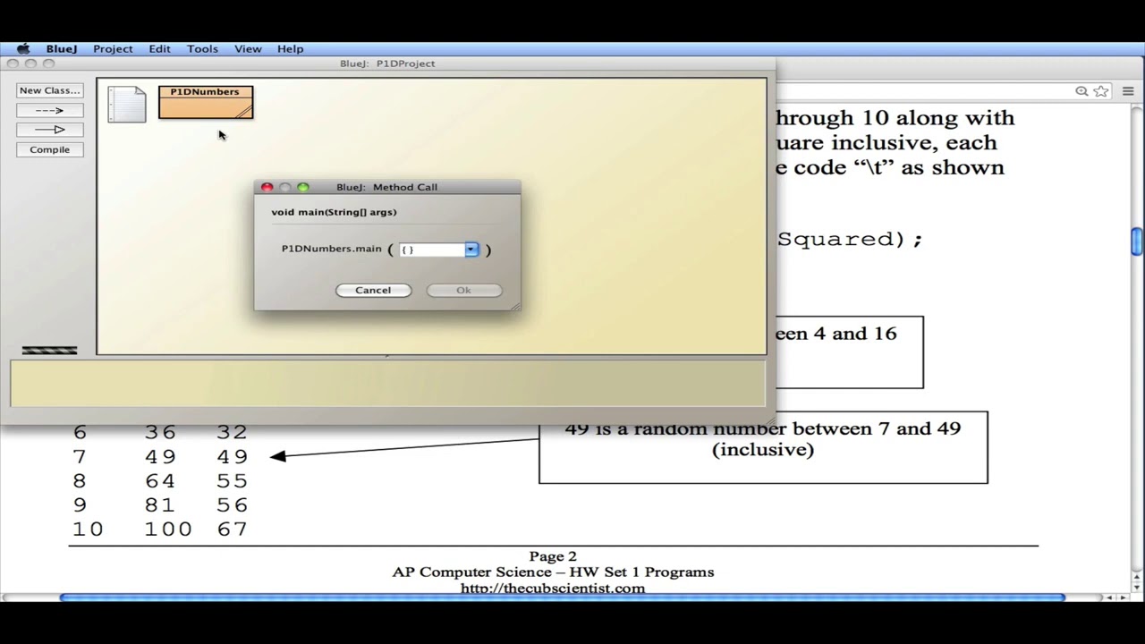 APCS For Loops, Casting, and Math random