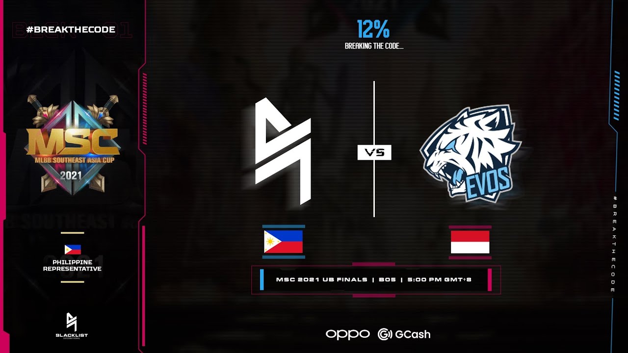 BLCK VS EVOS LEGENDS GAME 1 | MLBB MSC 2021