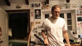 Sons of Anarchy Ryan Hurst shaves his beard Charlie Hunnam Mark Boone Junior cry with ryan