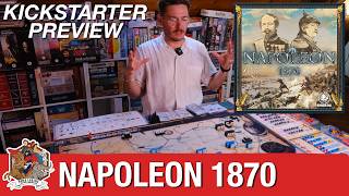 Napoleon 1870 - Kickstarter Preview of the new Wargame by Shakos