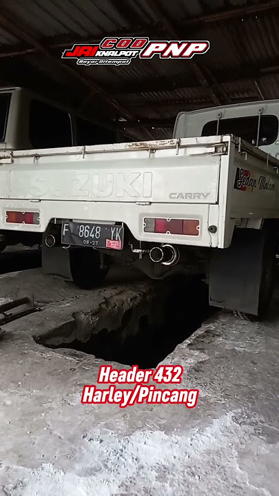 New Carry Perbedaan header 432 dan 422 knalpot suara harley/pincang dan stereo