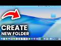 How To Create New Folder On Mac - Step By Step