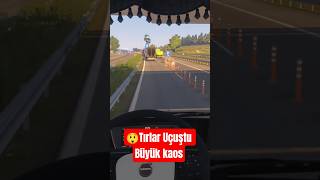 Calaiste Tırlar Uçuştu Büyük Kaos