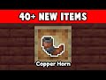 Big Update: 42 New Items, Including A Copper Horn?