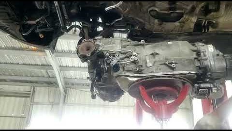 Audi A8 L how to remove gear box